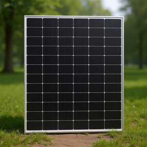 Panneau solaire monocristallin PERC 560W avec feuille arrière blanche et couvercle avant en verre - Product Image 3