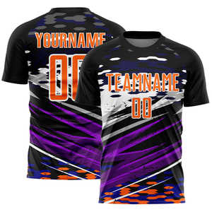 Camisetas de fútbol de alta calidad, uniforme de fútbol OEM personalizado, ropa deportiva atlética transpirable seca para equipos, clubes y sesiones de entrenamiento - Product Image 3