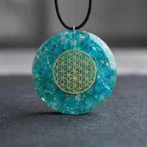 Colgante de Orgón de Piedra Natural, Collar de Energía Curativa de Cristal, Proveedor y Fabricante Mayorista - Product Image 1