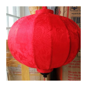 Lanterne décorative Hoi An en soie faite à la main au Vietnam pour l'exportation Éclairage domestique avec de nombreuses couleurs et tailles Lanterne traditionnelle - Product Image 1