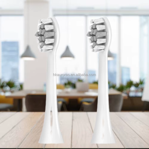 Deep-Clean Electric <b>Toothbrush</b> <b>Head</b> for Effective Cleaning Dense Bristles Design for Hotels and Outdoor Use Easy Replacement - Product Image 1