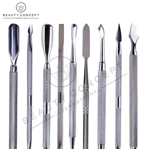 Pousse-cuticules de précision en acier inoxydable, outil professionnel double extrémité pour nettoyer les ongles et enlever les cuticules, pour manucure et pédicure - Product Image 2