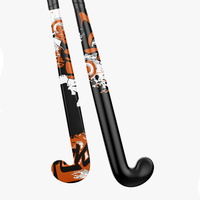 Nouvelle Crosse de Hockey sur Gazon Multifonctionnelle avec Ruban de Poignée en Bois Équipement de Hockey sur Glace Haute Qualité Logo Personnalisé