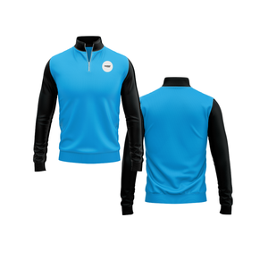Custom Quarter Zip Training Top <b>Men</b> Women Youth Sportswear Quick Dry Team <b>Pullover</b> - Product Image 5