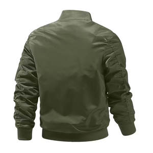 Offre Spéciale hommes vol Bomber veste coupe-vent chaud pour l'hiver coupe-vent rembourré épais authentique Bomber veste - Product Image 2