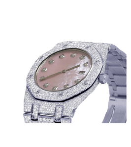 Reloj de Pulsera Analógico de Acero Inoxidable Elegante para Mujer, Diseño de Moda Empresarial Chapado en Oro de Lujo, Caja de Cristal Antiguo, Mecánico - Product Image 5