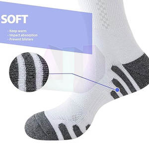 Chaussettes de sport extensibles d'hiver, absorbant la transpiration, respirantes, pour l'entraînement sportif, la course à pied, les séances de gym et l'utilisation quotidienne active - Product Image 4