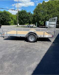 Remolque volquete de 14000lbs de alta calidad Remolque volquete hidráulico de 14*7 pies Remolque volquete de servicio pesado con escalera. - Product Image 6