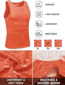 Débardeurs à séchage rapide décontractés de grande taille pour hommes chemise sans manches en tricot pour l'entraînement et la musculation athlétique - Product Image 4