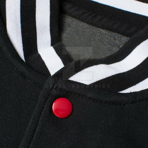 Veste de survêtement pour homme sur mesure, 100% coton, qualité supérieure, streetwear d'hiver, respirante, écologique, col montant, devant - Product Image 4