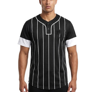 Camiseta de Béisbol para Hombre, Ligera, Tejido Resistente, Ideal para Prácticas y Juegos, con Material Transpirable y Diseño Elegante - Product Image 4