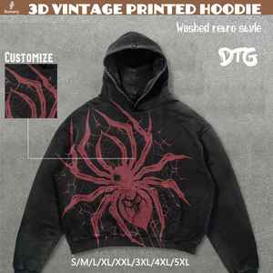 Diseño personalizado Jerseys Sudadera con capucha Tallas grandes Algodón Poliéster Streetwear Imprimir Sudadera con capucha - Product Image 4