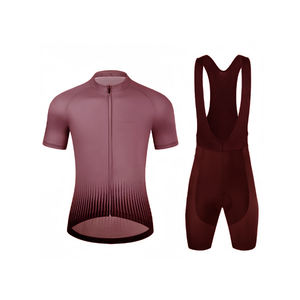 Venta al por mayor cómodo secado rápido hombres ciclismo uniforme ligero compresión manga corta Top ciclismo desgaste para hombres - Product Image 3