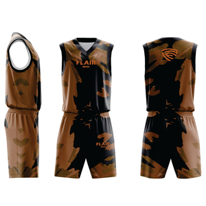 Ensemble de maillots de basket-ball de haute qualité pour hommes impression numérique personnalisable chemise de sport respirante hauts shorts vêtements de basket-ball - Product Image 5