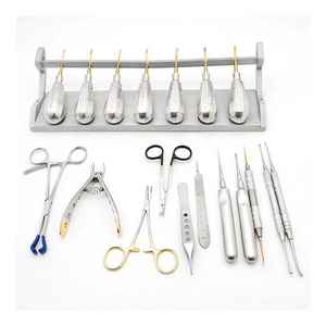 Kit de Extracción Dental y Cirugía Oral, Fórceps para Luxación de Dientes, Fórceps PDL, Elevadores de Raíces, Instrumentos Quirúrgicos de Acero Inoxidable - Product Image 1
