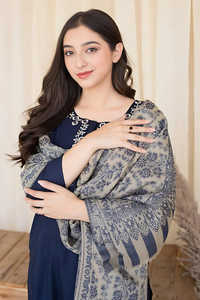 Women's Winter Indian Pakistani Style 3-Piece Salwar Kameez Set High Quality Lightweight Quick Dry Breathable Linen <b>Fabric</b> Solid - Product Image 3