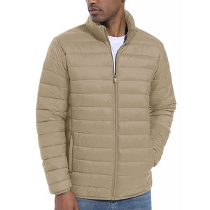 Ropa de calle chaquetas de hombre producto de invierno personalizado al por mayor de talla grande transpirable chaqueta acolchada para hombre - Product Image 3