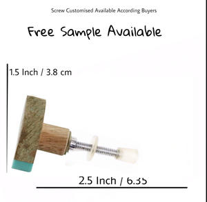 Tiradores y tiradores de armario de puerta de cajón de latón de resina redonda tricolor modernos para uso en cocina, dormitorio y baño - Product Image 3