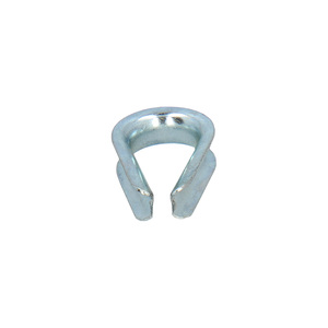 Puntale zincato per cavo da 4 mm. - Product Image 1