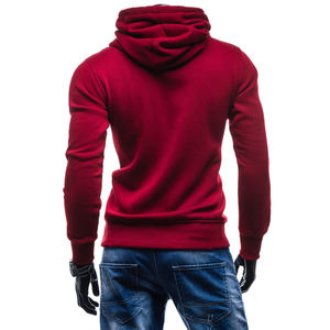 Sudaderas con Capucha para Hombre, Primavera-Otoño, Marca de Moda, Jersey de Cuello Alto, Color Sólido, Ropa Deportiva, Sudaderas con y sin Capucha para Hombre - Product Image 2