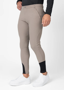Culottes d'équitation pour hommes de haute qualité, coupe slim, matière extensible, respirante, pantalon d'entraînement d'équitation, culottes personnalisées - Product Image 5