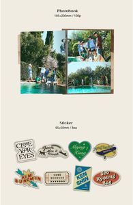 Set Original de PHOTOBOOK Project7 KPOP CLOSE YOUR EYES 1er Mini Álbum [ETERNAL] CD Photocard Corea Original en Stock - Product Image 5