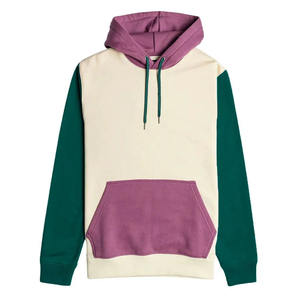 เสื้อฮู้ดผู้ชายแบบถัก สวมใส่สบาย ลายบล็อกสี สำหรับผู้ชาย - Product Image 2