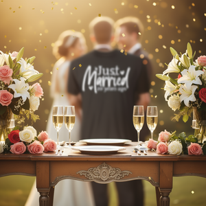 เสื้อยืดโปรโมชั่นฉลองครบรอบแต่งงาน 20 ปี สำหรับคู่รักของเธอ - Product Image 3