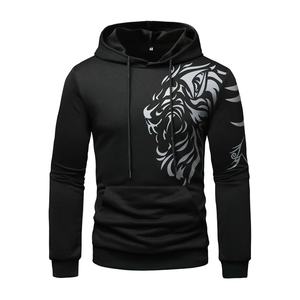 Sudaderas con Capucha Personalizadas de Alta Calidad con Logotipo, Tejido de Felpa Gruesa, Algodón, Unisex, Talla Grande, con Cierre, Estampadas para Invierno - Product Image 5