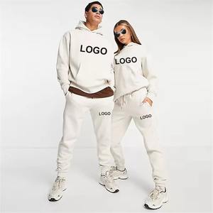 Ensemble survêtement vintage personnalisé avec sweat-shirt et pantalon de jogging, impression DTG, survêtement évasé, délavé à l'acide, survêtement pour hommes - Product Image 1