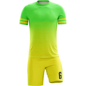 Uniformes de Fútbol Sublimados Personalizados de Alta Calidad en Verde Kelly y Blanco, Venta al por Mayor, Tallas para Adultos, Sublimación Completa - Product Image 3