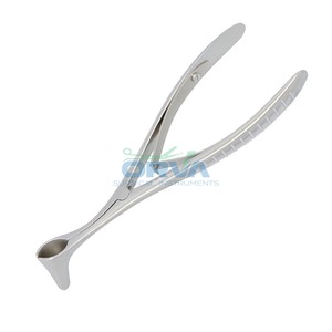 Espéculo Nasal de acero inoxidable alemán, juego de instrumentos médicos ENT cortos de 155MM, fuente de alimentación Manual para sala quirúrgica - Product Image 5