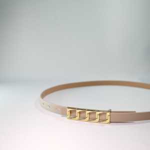 Basic Women's Wedding <b>Belt</b> with Thin <b>Chain</b> Buckle - Product Image 2