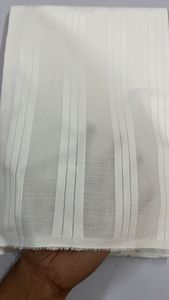 Tela a rayas de algodón Giza para camisas, vestidos y decoración del hogar, Material suave de primera calidad con acabado texturizado elegante - Product Image 4