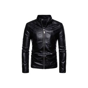 Chaqueta de invierno barata de cuero para hombre prendas de vestir exteriores de alta calidad para hombre - Product Image 1
