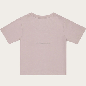 Camisetas Cortas de Corte Regular para Mujer 2026, Diseño Básico con Logotipo, Ecológicas, 100% Algodón, Antiarrugas, Transpirables, Disponibles en Todos los Colores - Product Image 2