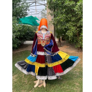 Trending New <strong>Design</strong> Afghan Dress High Quality Beautiful <strong>Long</strong> <strong>Frock</strong> Made Pakistan Nice Silk Cotton Suit for Eid WS INTERNATIONAL - Product Image 2