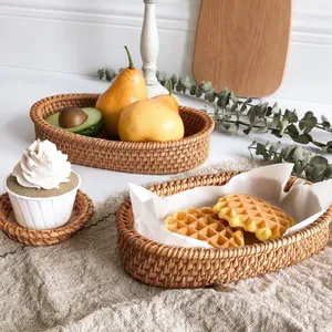 Tissés à la main Panier De Rangement En Rotin - Product Image 3