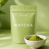 Poudre de thé vert matcha de qualité alimentaire pour l'industrie alimentaire et la production de boissons, norme européenne, vente en gros, approvisionnement OEM, EMT1A