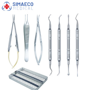 Juego de Instrumentos Básicos para Microcirugía, Fuente de Alimentación Manual, Herramientas Quirúrgicas Esenciales, Instrumentos Quirúrgicos Básicos, Certificación CE ISO13485 - Product Image 3