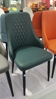 Meubles de restaurant de haute qualité, siège de chaise en cuir chaises de salle à manger design moderne