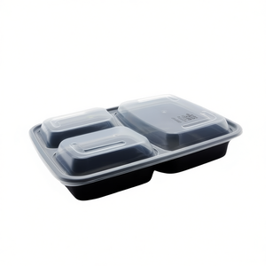 Contenitore in PP da 33oz con 3 Scomparti per Servire Pranzi - Product Image 2