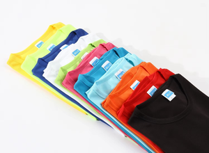 Camiseta de secado rápido con cuello redondo LOGO personalizado para hombre 100% poliéster 180g camiseta ropa en blanco liso camisetas de alta calidad - Product Image 6