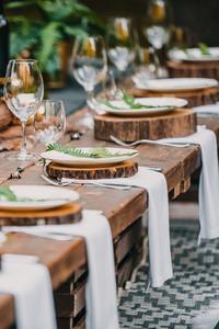 แผ่นรองจานไม้สำหรับอาหารเย็นของตกแต่งบ้านถาดรองแก้วดีไซน์หรูหราพร้อมสั่งฟรี - Product Image 6