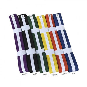 Nouvelles ceintures de karaté en gros Logo personnalisé broderie Arts martiaux Taekwondo karaté judo ceintures de karaté BJJ - Product Image 3