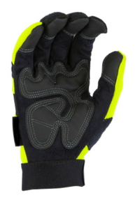 Guantes de montar con revestimiento de látex de arena de protección de invierno con refuerzo de entrepierna de pulgar para trabajos de construcción y uso seguro - Product Image 3