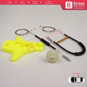 Kit de réparation de lève-vitre arrière droit BWR5208 pour Amarok MK1 2H 2010-2022 Pickup 4 portes 2H7839402 - Product Image 4