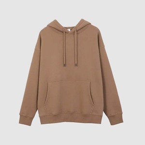 Sweat-shirt décontracté épais 400gsm pour hommes Sweat-shirt à capuche long en polaire de haute qualité Impression bouffante Logo brodé en 3D Automne - Product Image 5