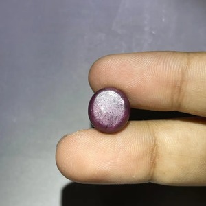 พลอยทับทิมรูปวงรีสีแดงอมชมพูรูปดาวธรรมชาติของ12.7ct อัญมณีหลวม6ชิ้นจากอินเดียสำหรับแหวนและจี้ - Product Image 6