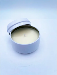 Vente en gros de bougie ronde en pot de métal remplie de cire de paraffine à la cire de soja parfumée pour la maison, les fêtes de mariage, Noël pour <span class=keywords><strong>Scentsy</strong></span> Warmers - Product Image 3